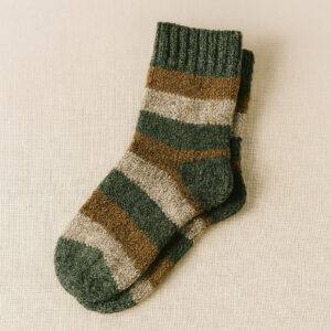 Calcetines de lana reciclada “Bosque”